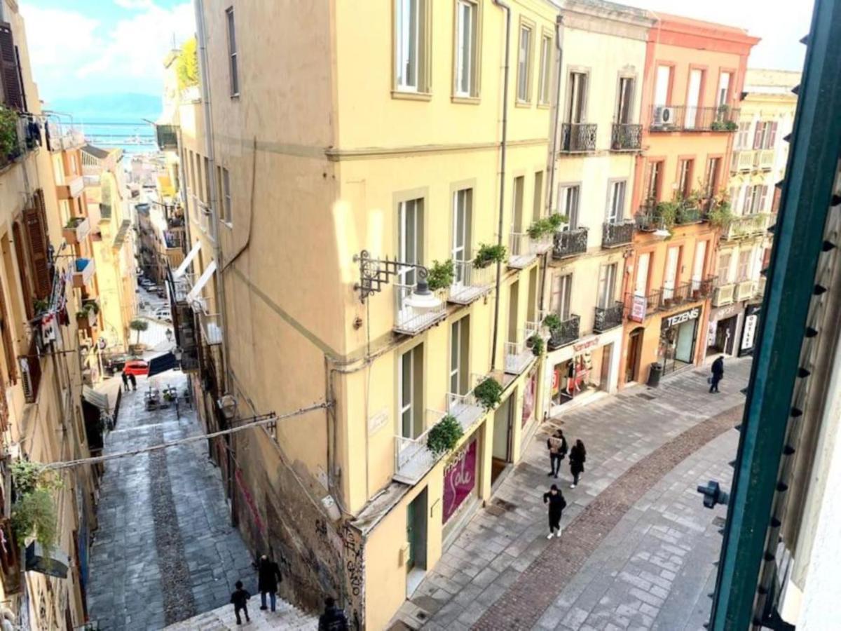 Panorama Di Mare Suite Via Cima Cagliari Centro 外观 照片