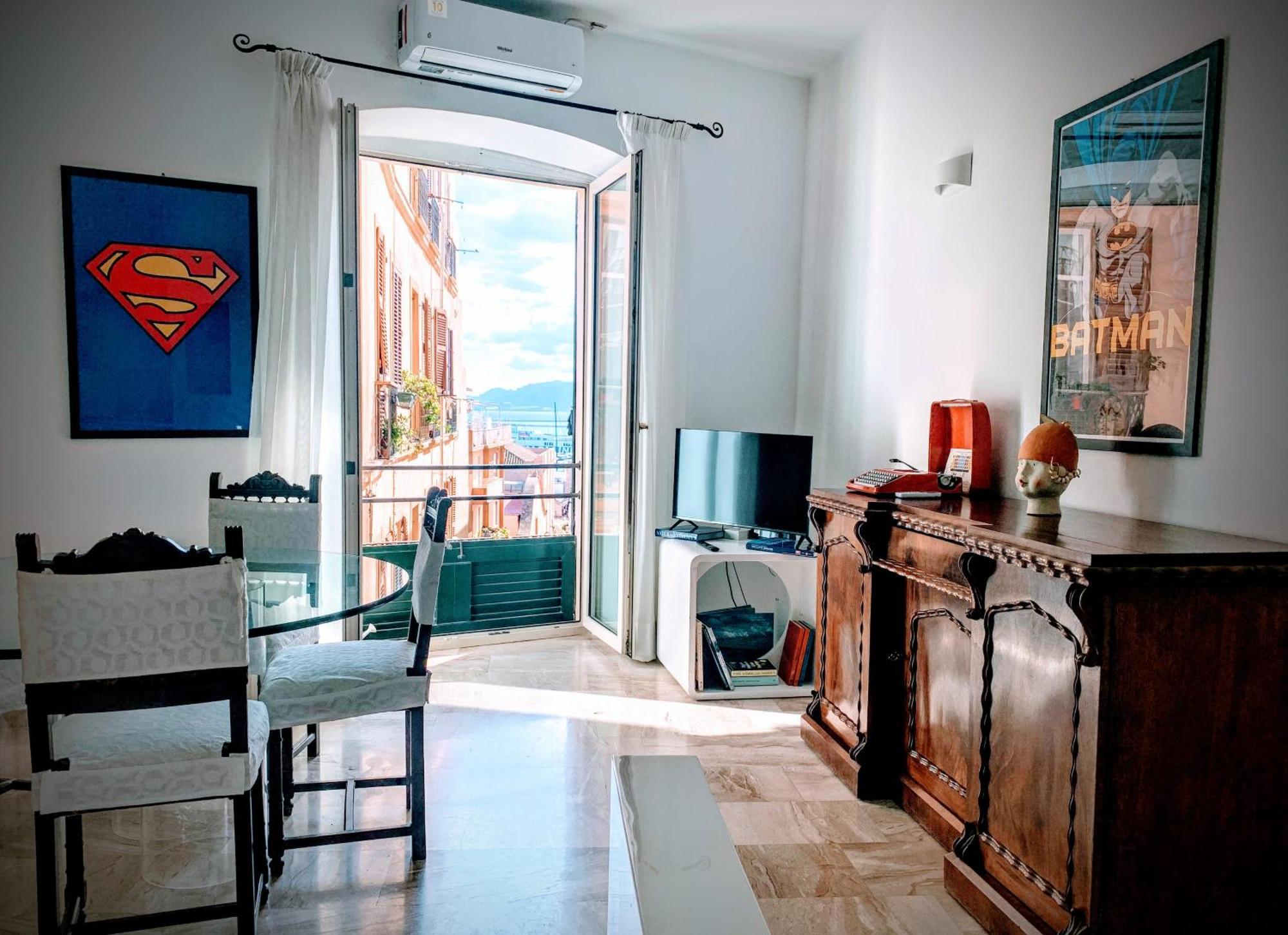 Panorama Di Mare Suite Via Cima Cagliari Centro 外观 照片